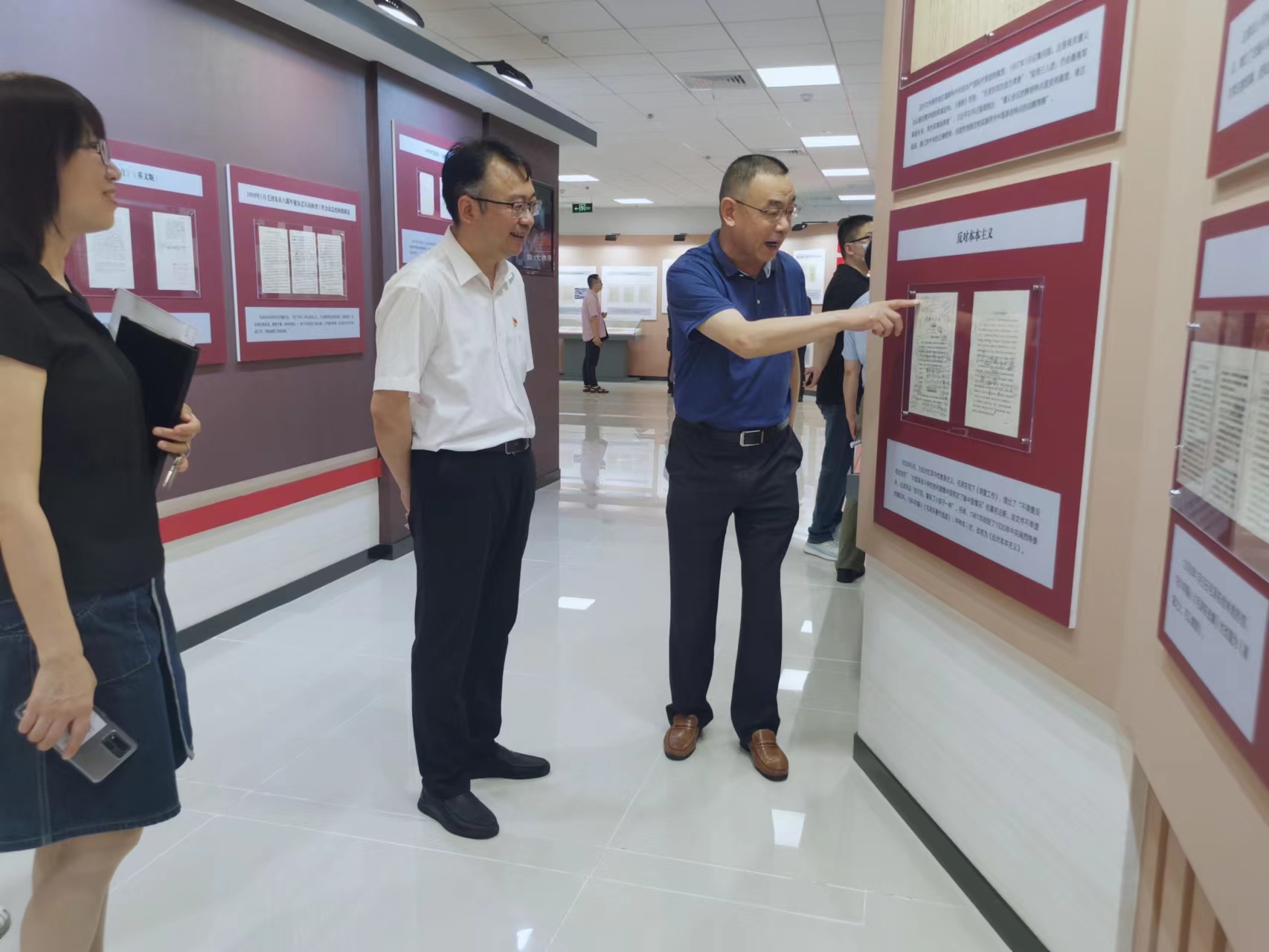 20220720-校(院)邵明教育長帶隊赴安徽省檔案館調(diào)研-3 20220720-校(院)邵明教育長帶隊赴安徽省檔案館調(diào)研-3